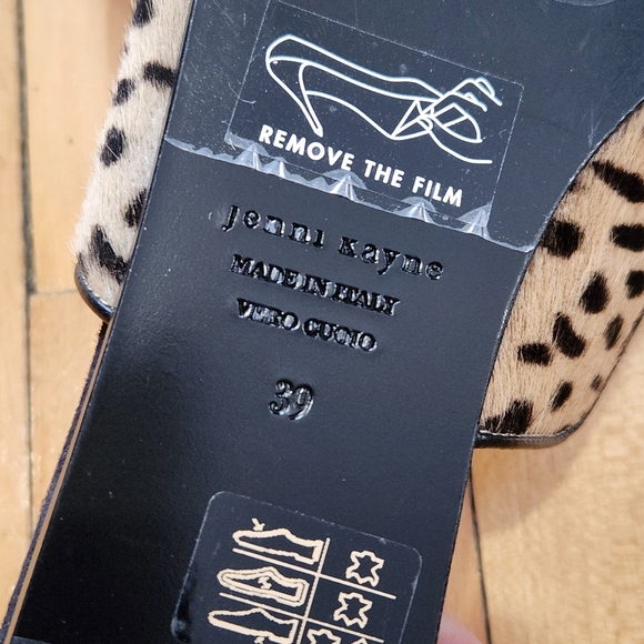 Jenni Kayne Pony Hair Cheetah Mule - 39 - Picture 2 of 12